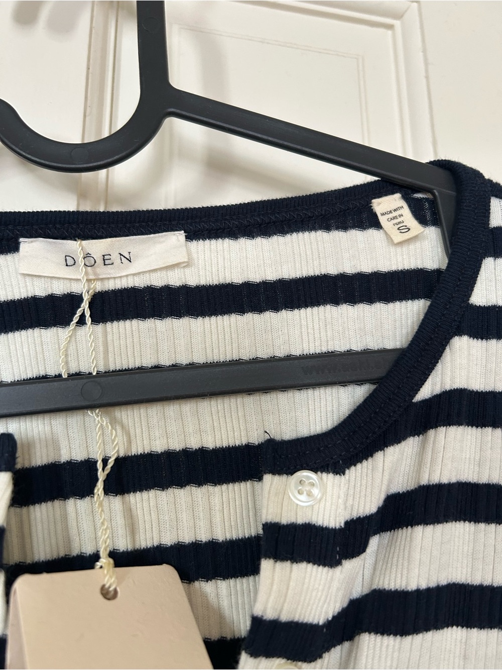 NWT Doen Como Dress San Simeon Navy Blue-Small - Picture 6 of 8